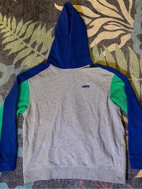 Levi’s L Pullover Colorblock Hoodie Logo NO STRING